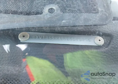 2007 Volvo S60 2.5T from USA, damaged, VIN YV1RS592572637591